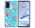 Funda Silicona para Blackview A100 diseño Mariposas Dibujos