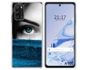 Funda Silicona para Blackview A100 diseño Ojo Dibujos