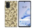 Funda Silicona para Blackview A100 diseño Sand Camuflaje Dibujos