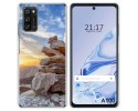 Funda Silicona para Blackview A100 diseño Sunset Dibujos