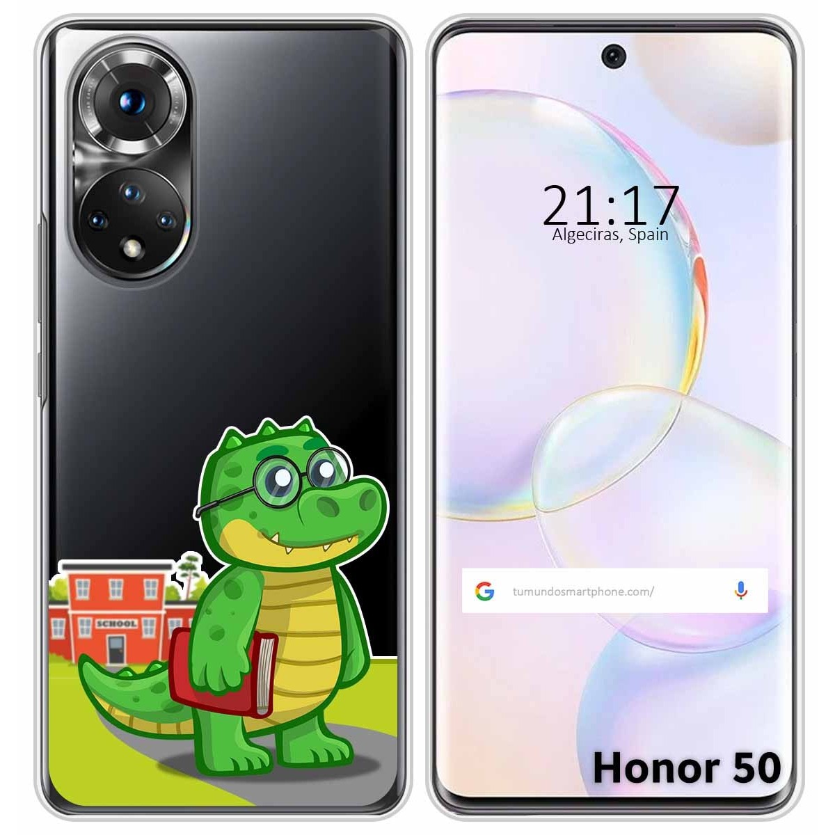 Funda Silicona Transparente para Huawei Nova 9 / Honor 50 5G diseño Coco Dibujos