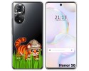 Funda Silicona Transparente para Huawei Nova 9 / Honor 50 5G diseño Tigre Dibujos