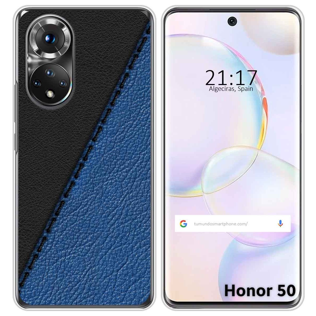 Funda Silicona para Huawei Nova 9 / Honor 50 5G diseño Cuero 02 Dibujos