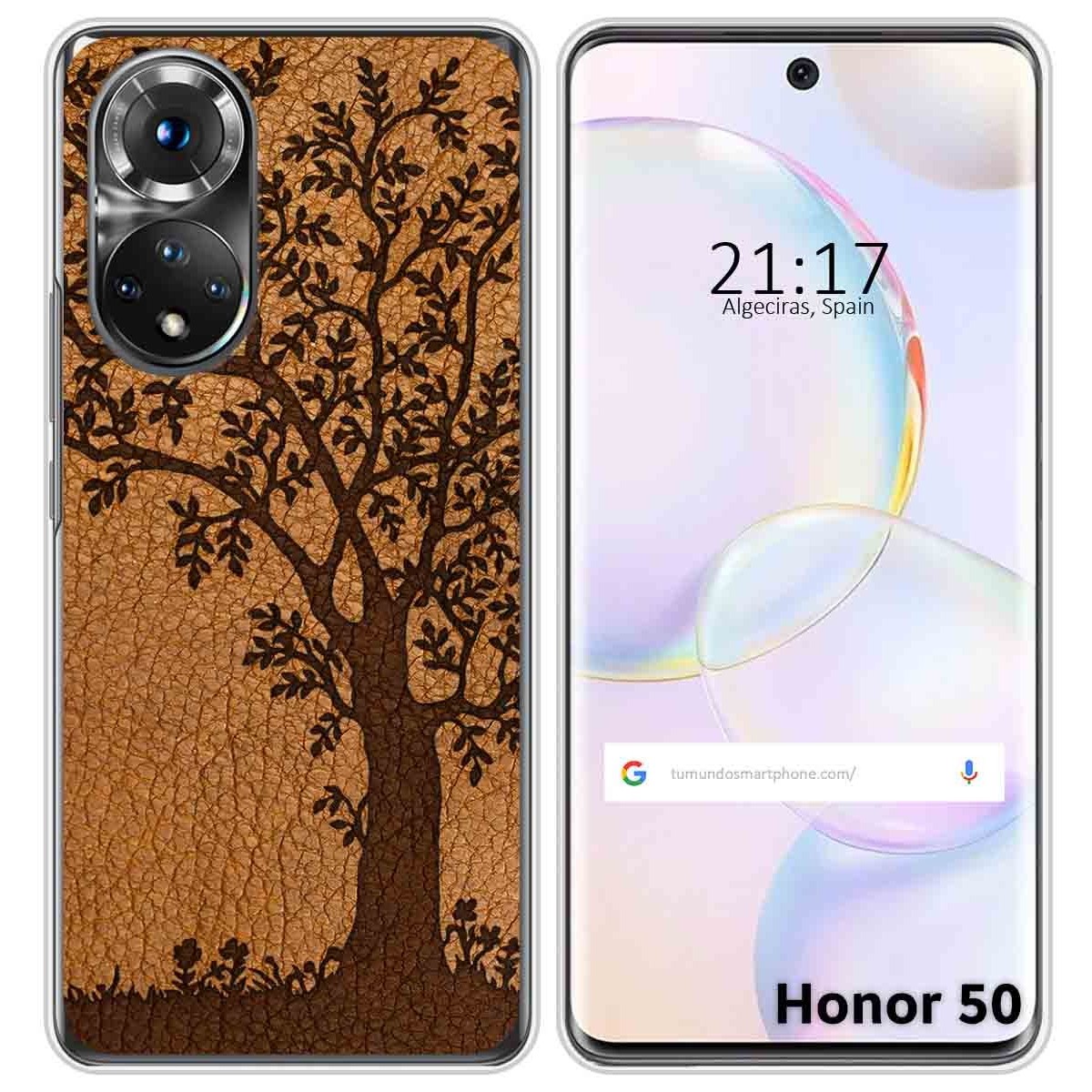 Funda Silicona para Huawei Nova 9 / Honor 50 5G diseño Cuero 03 Dibujos