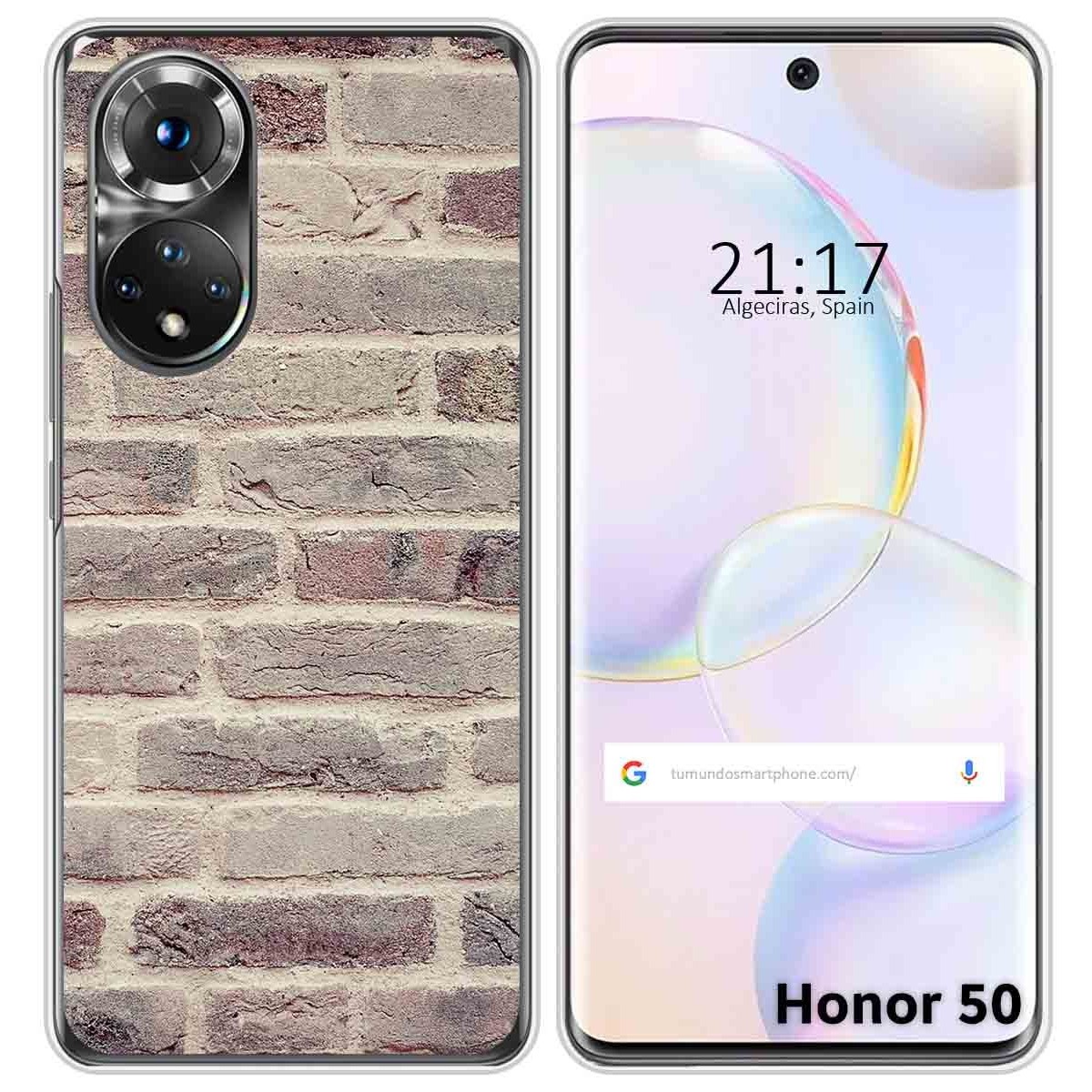 Funda Silicona para Huawei Nova 9 / Honor 50 5G diseño Ladrillo 01 Dibujos