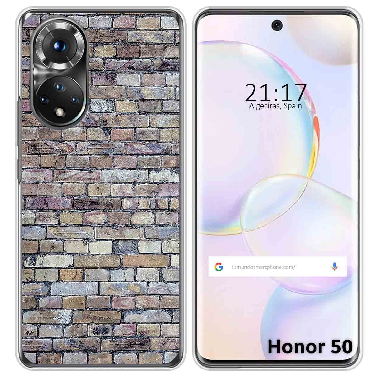 Funda Silicona para Huawei Nova 9 / Honor 50 5G diseño Ladrillo 02 Dibujos