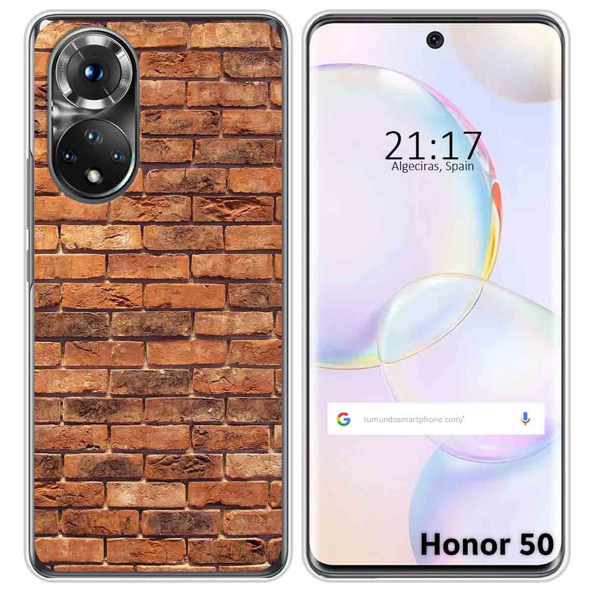 Funda Silicona para Huawei Nova 9 / Honor 50 5G diseño Ladrillo 04 Dibujos