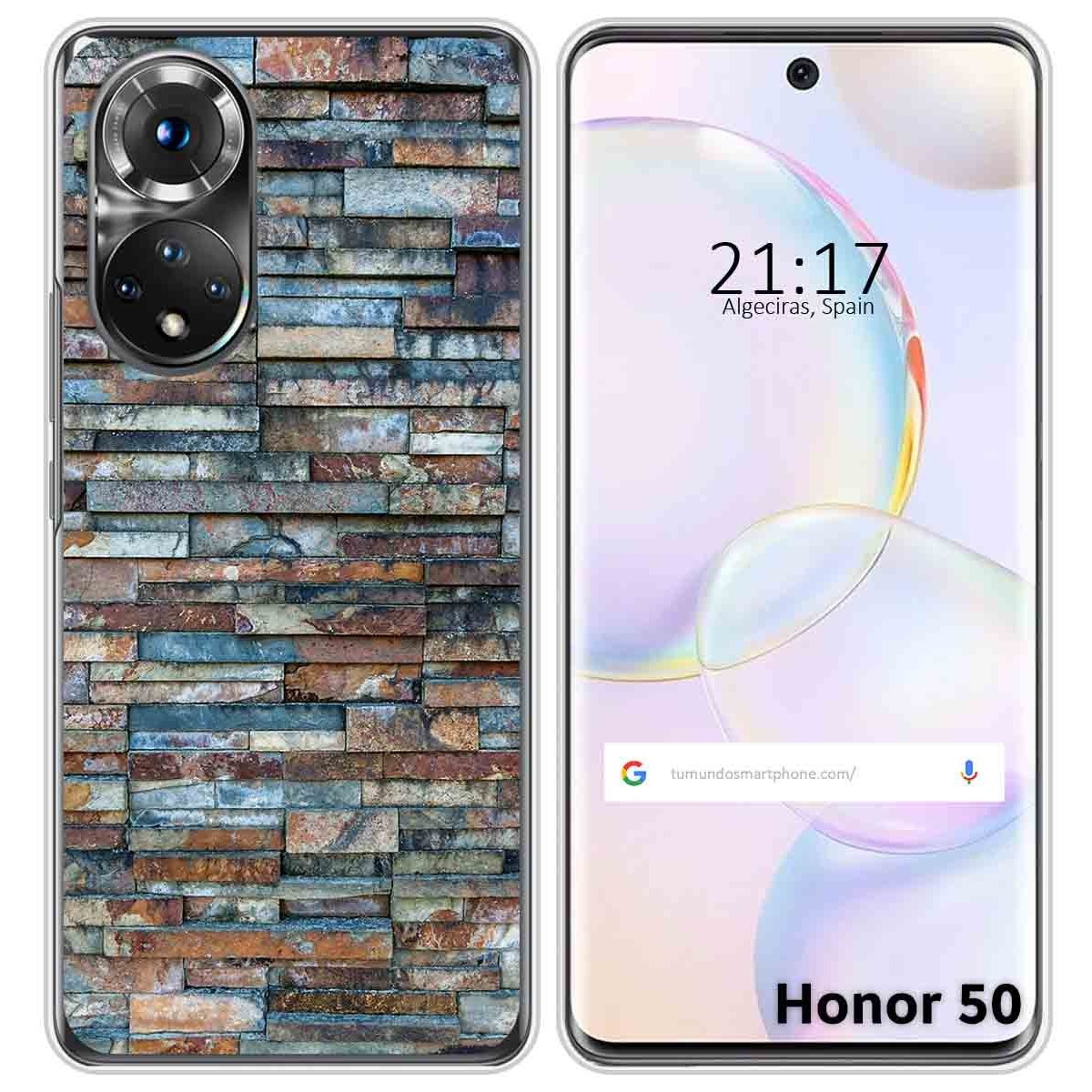 Funda Silicona para Huawei Nova 9 / Honor 50 5G diseño Ladrillo 05 Dibujos