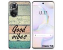 Funda Silicona para Huawei Nova 9 / Honor 50 5G diseño Madera 01 Dibujos