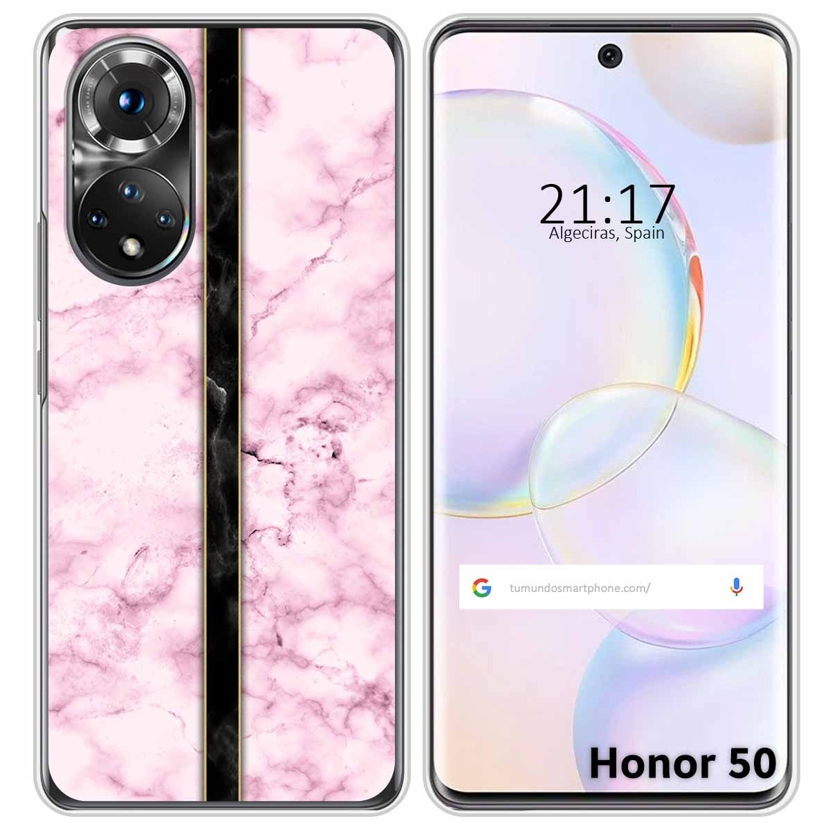 Funda Silicona para Huawei Nova 9 / Honor 50 5G diseño Mármol 04 Dibujos