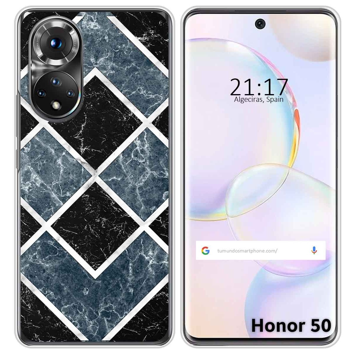 Funda Silicona para Huawei Nova 9 / Honor 50 5G diseño Mármol 06 Dibujos