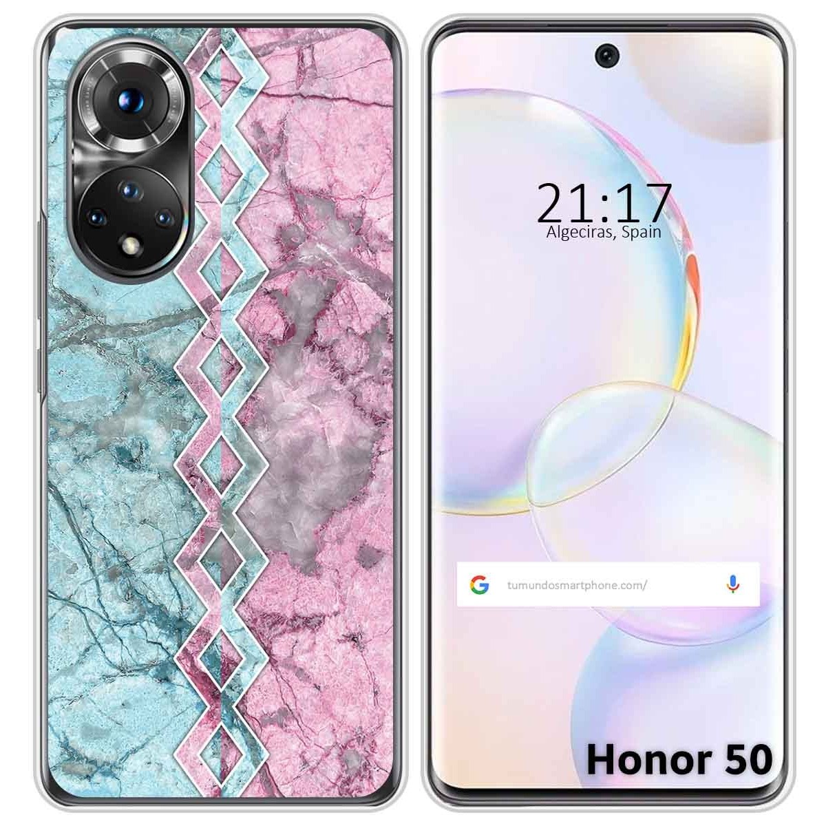 Funda Silicona para Huawei Nova 9 / Honor 50 5G diseño Mármol 08 Dibujos