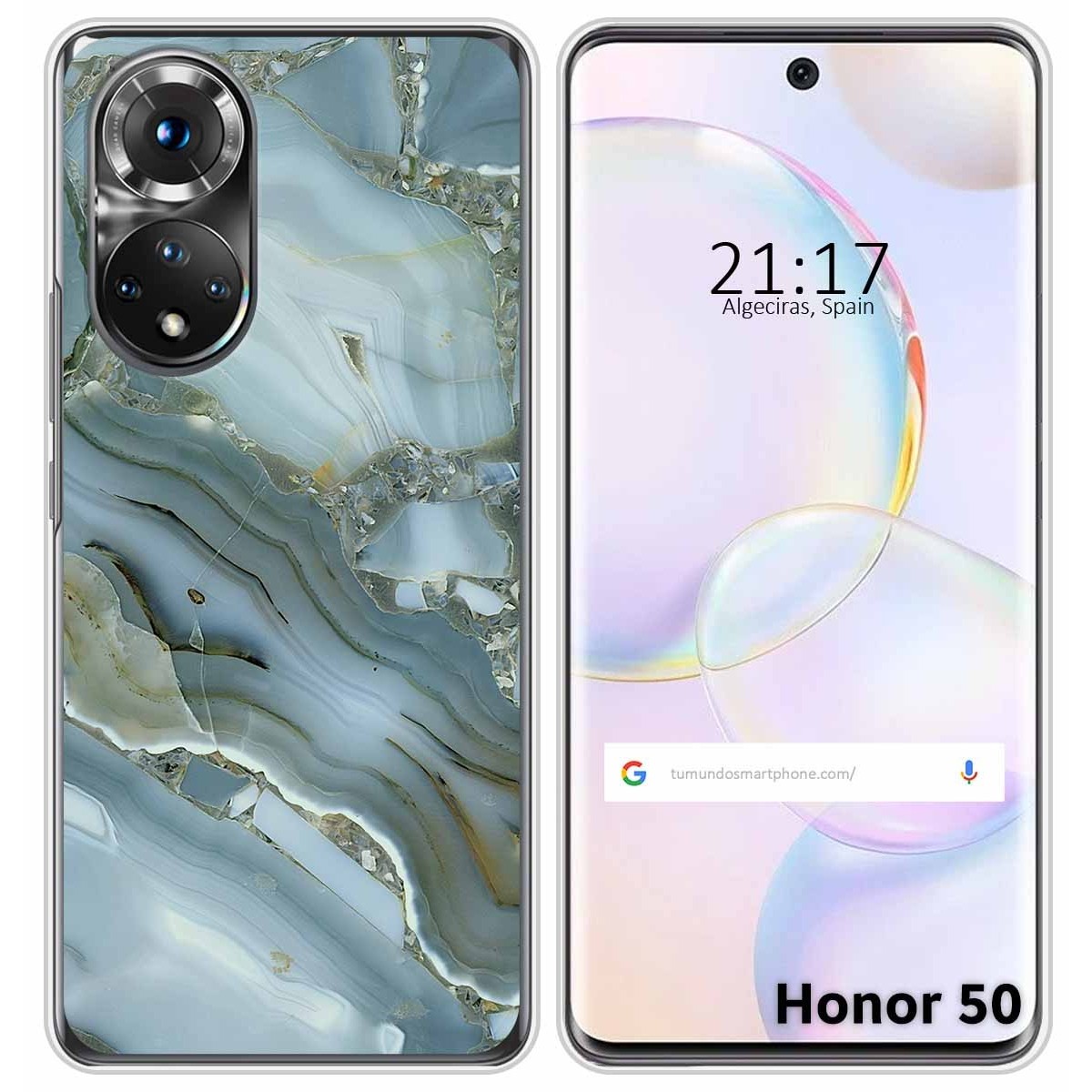 Funda Silicona para Huawei Nova 9 / Honor 50 5G diseño Mármol 09 Dibujos