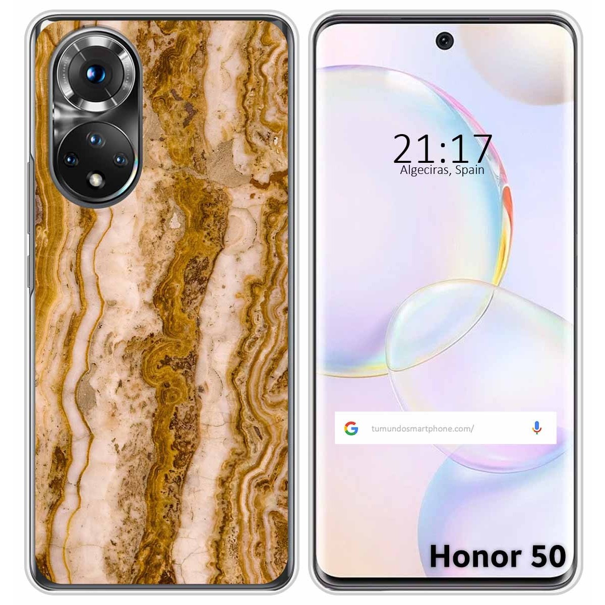 Funda Silicona para Huawei Nova 9 / Honor 50 5G diseño Mármol 10 Dibujos