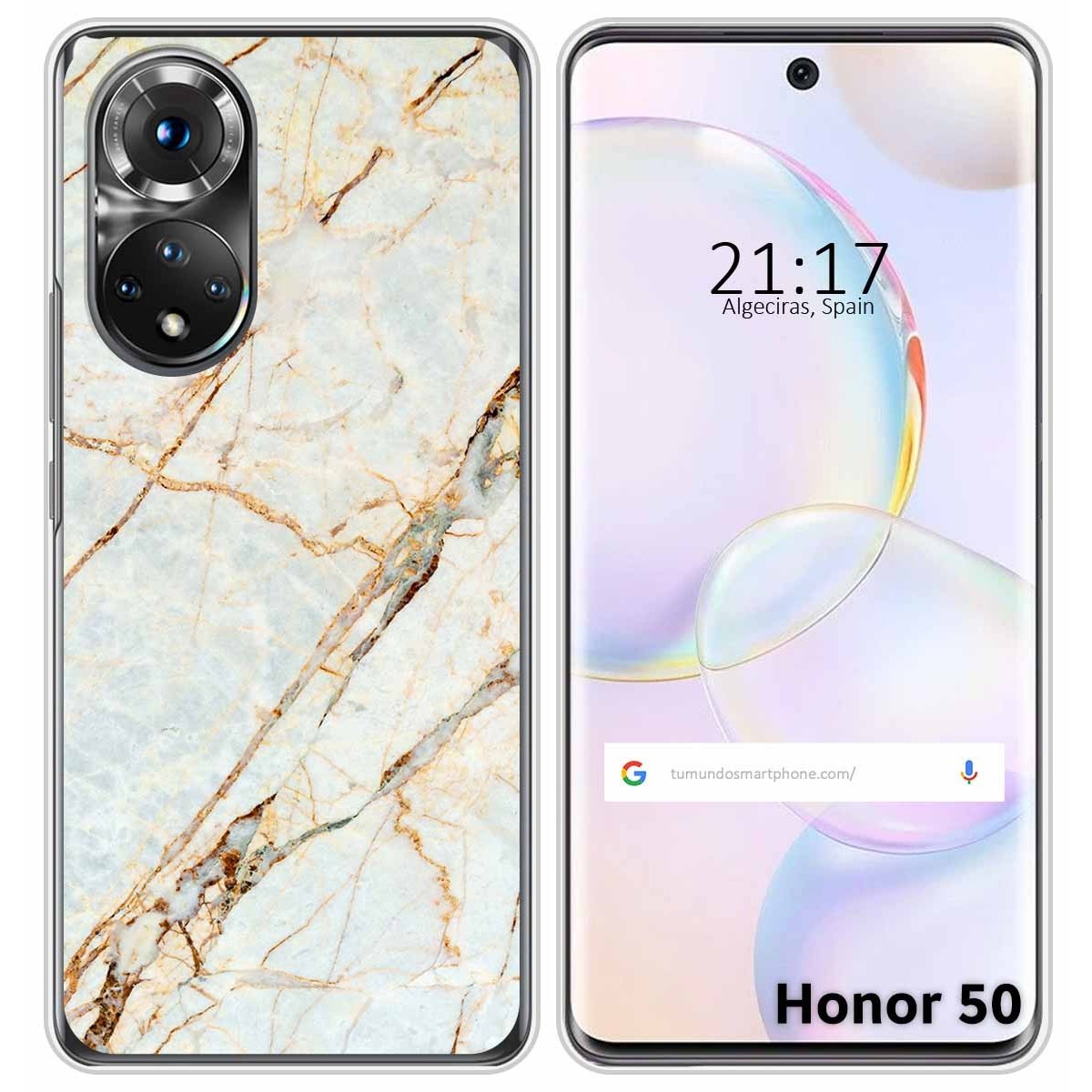 Funda Silicona para Huawei Nova 9 / Honor 50 5G diseño Mármol 13 Dibujos