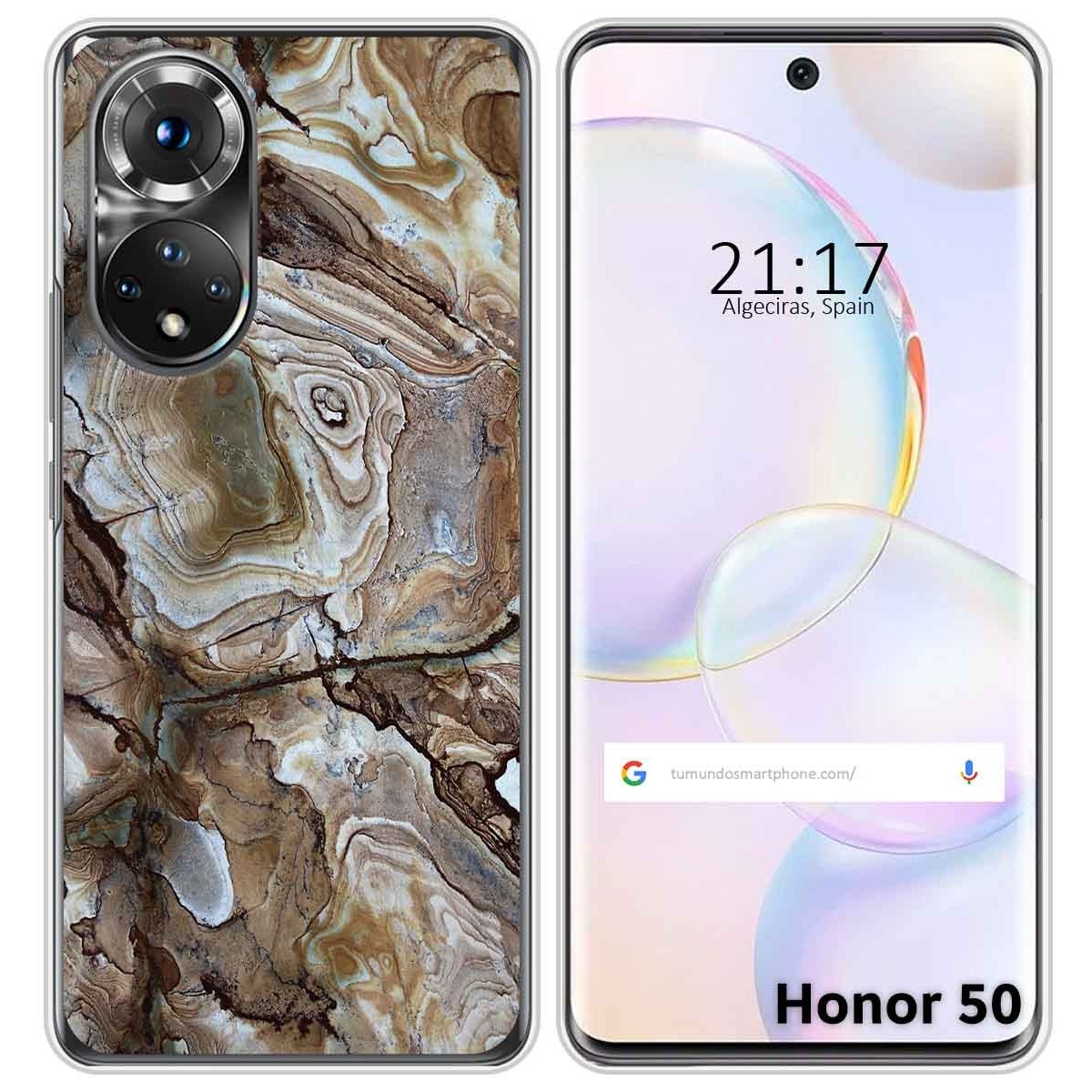 Funda Silicona para Huawei Nova 9 / Honor 50 5G diseño Mármol 14 Dibujos