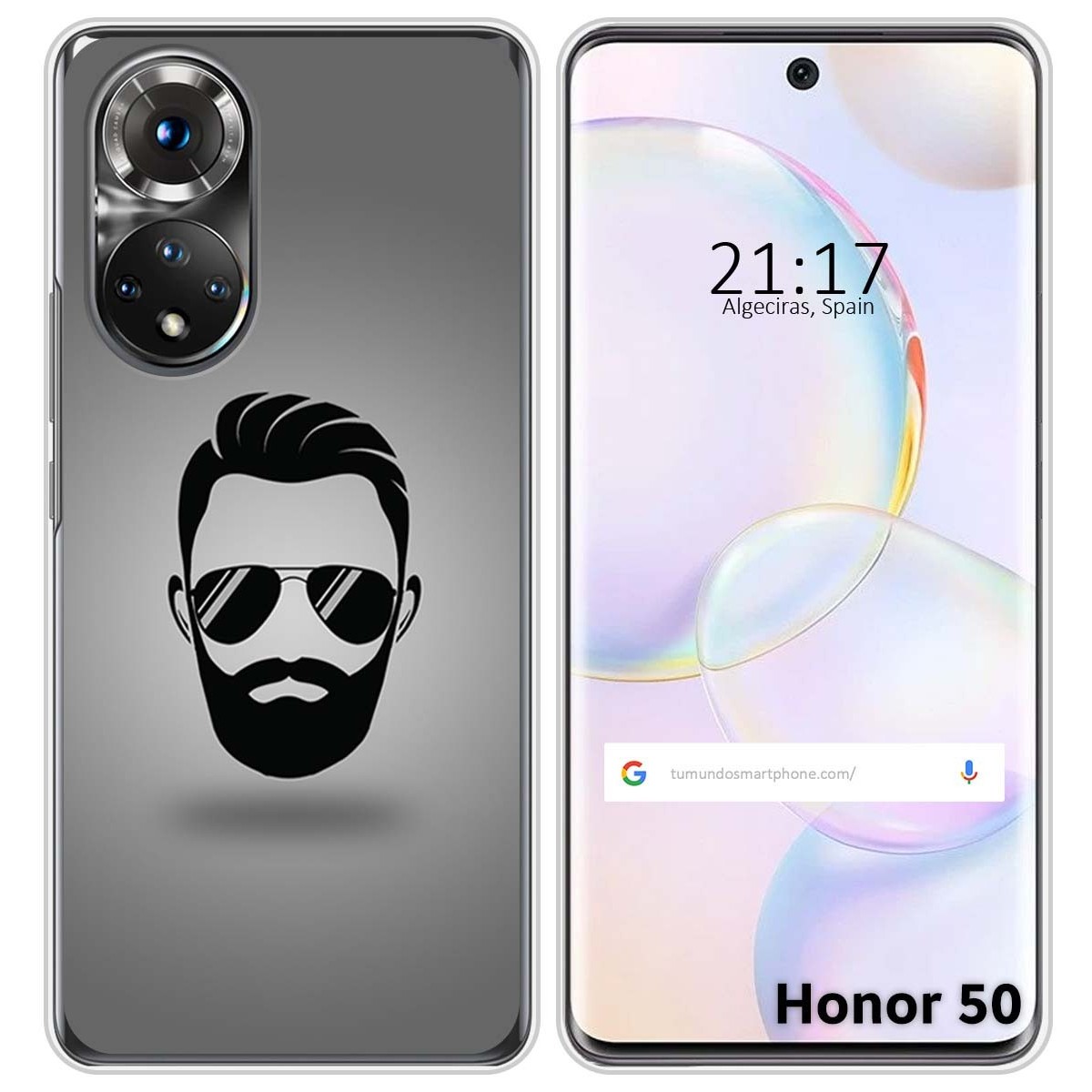 Funda Silicona para Huawei Nova 9 / Honor 50 5G diseño Barba Dibujos