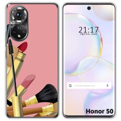Funda Silicona para Huawei Nova 9 / Honor 50 5G diseño Brochas Dibujos