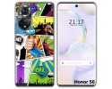 Funda Silicona para Huawei Nova 9 / Honor 50 5G diseño Comic Dibujos