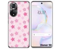 Funda Silicona para Huawei Nova 9 / Honor 50 5G diseño Flores Dibujos