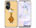 Funda Silicona para Huawei Nova 9 / Honor 50 5G diseño Jirafa Dibujos