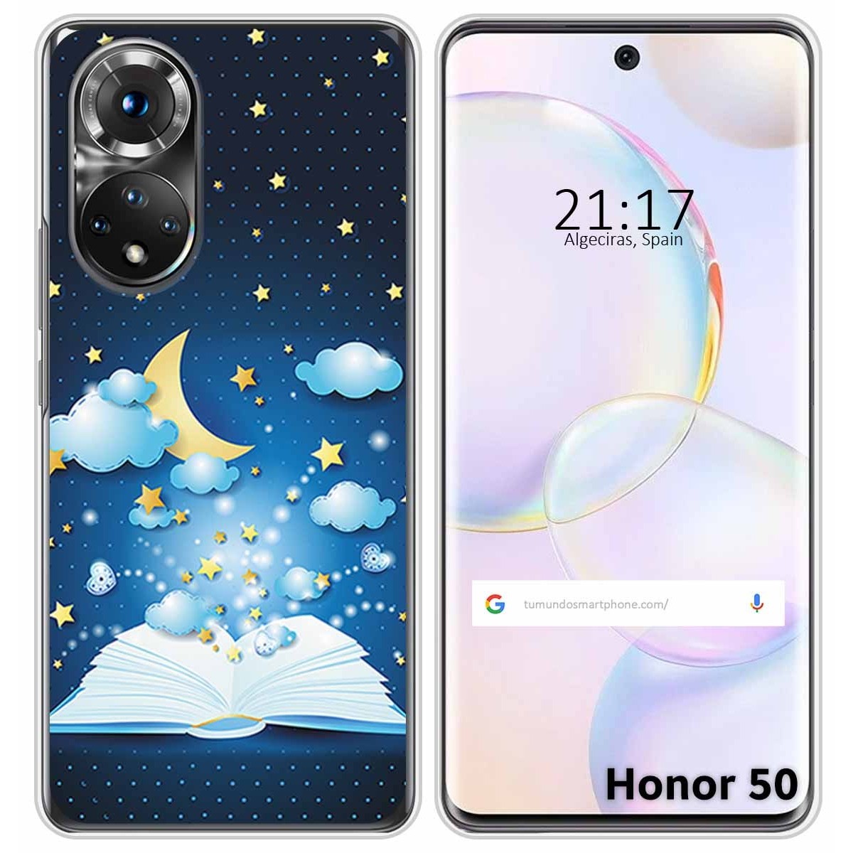 Funda Silicona para Huawei Nova 9 / Honor 50 5G diseño Libro Cuentos Dibujos