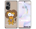 Funda Silicona para Huawei Nova 9 / Honor 50 5G diseño Leon Dibujos