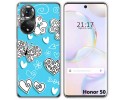 Funda Silicona para Huawei Nova 9 / Honor 50 5G diseño Mariposas Dibujos