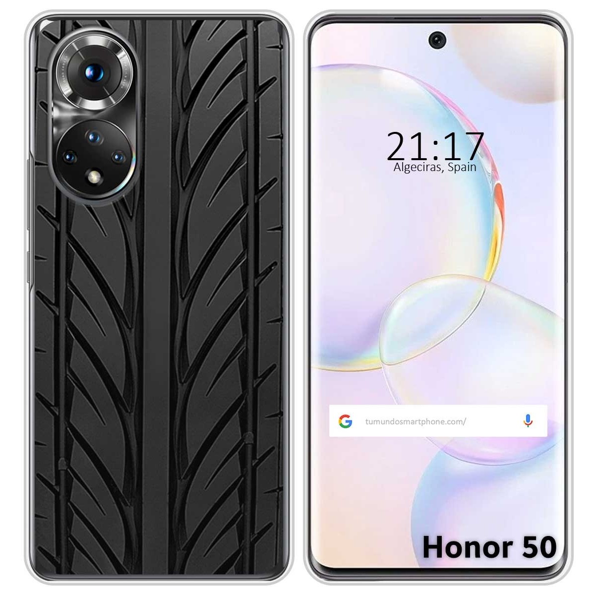 Funda Silicona para Huawei Nova 9 / Honor 50 5G diseño Neumatico Dibujos