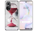 Funda Silicona para Huawei Nova 9 / Honor 50 5G diseño Reloj Dibujos