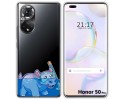 Funda Silicona Transparente para Huawei Honor 50 Pro 5G diseño Hipo Dibujos