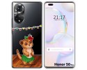 Funda Silicona Transparente para Huawei Honor 50 Pro 5G diseño Suricata Dibujos