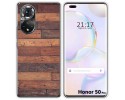 Funda Silicona para Huawei Honor 50 Pro 5G diseño Madera 03 Dibujos