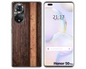 Funda Silicona para Huawei Honor 50 Pro 5G diseño Madera 05 Dibujos