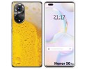 Funda Silicona para Huawei Honor 50 Pro 5G diseño Cerveza Dibujos