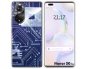 Funda Silicona para Huawei Honor 50 Pro 5G diseño Circuito Dibujos