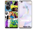 Funda Silicona para Huawei Honor 50 Pro 5G diseño Comic Dibujos