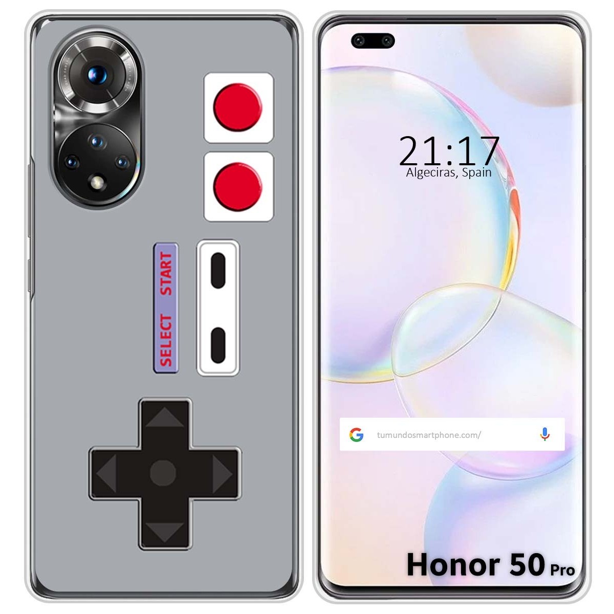 Funda Silicona para Huawei Honor 50 Pro 5G diseño Consola Dibujos