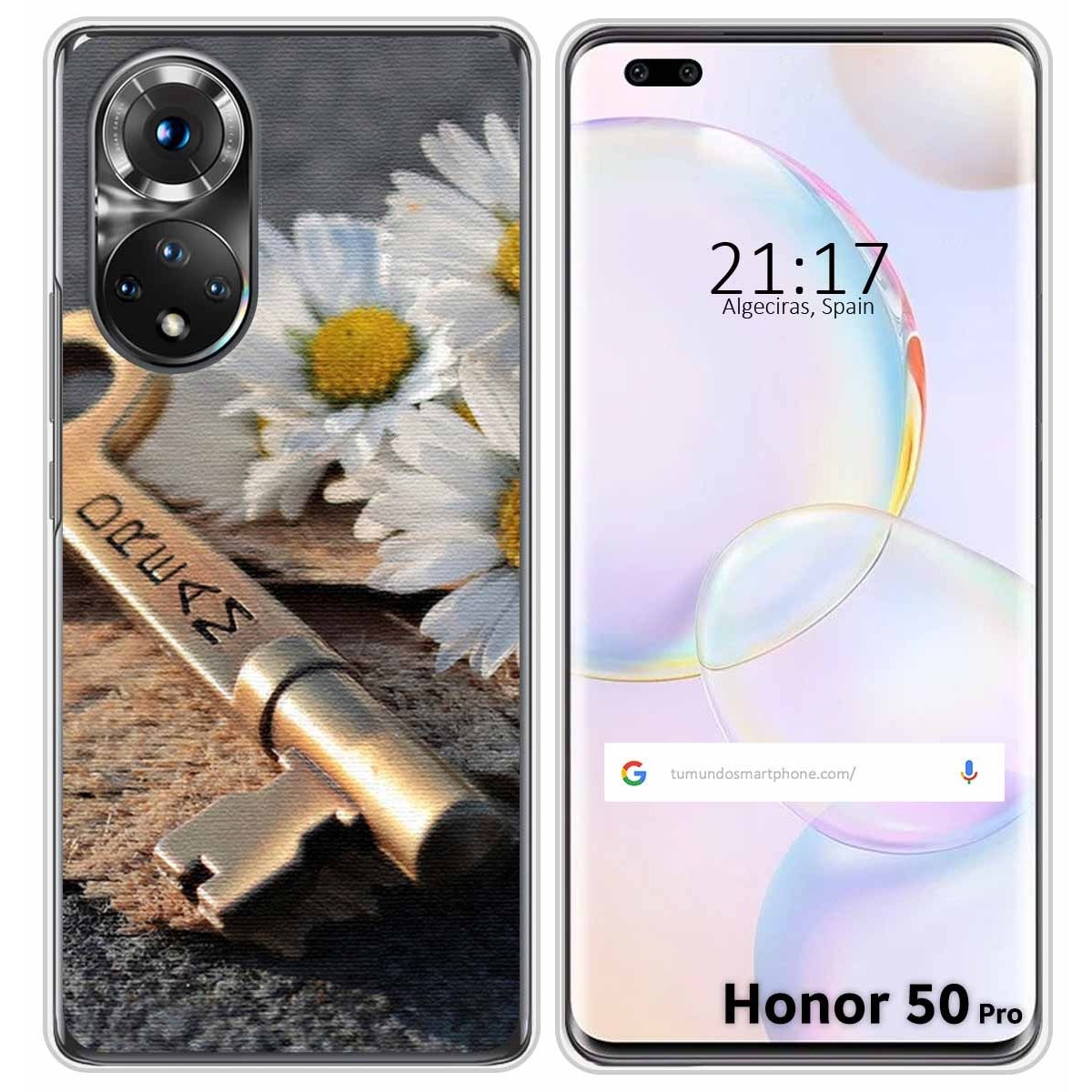 Funda Silicona para Huawei Honor 50 Pro 5G diseño Dream Dibujos