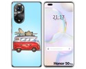 Funda Silicona para Huawei Honor 50 Pro 5G diseño Furgoneta Dibujos
