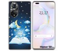 Funda Silicona para Huawei Honor 50 Pro 5G diseño Libro Cuentos Dibujos