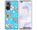 Funda Silicona para Huawei Honor 50 Pro 5G diseño Mariposas Dibujos