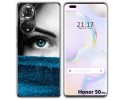 Funda Silicona para Huawei Honor 50 Pro 5G diseño Ojo Dibujos