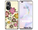 Funda Silicona para Huawei Honor 50 Pro 5G diseño Primavera En Flor Dibujos