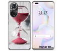 Funda Silicona para Huawei Honor 50 Pro 5G diseño Reloj Dibujos
