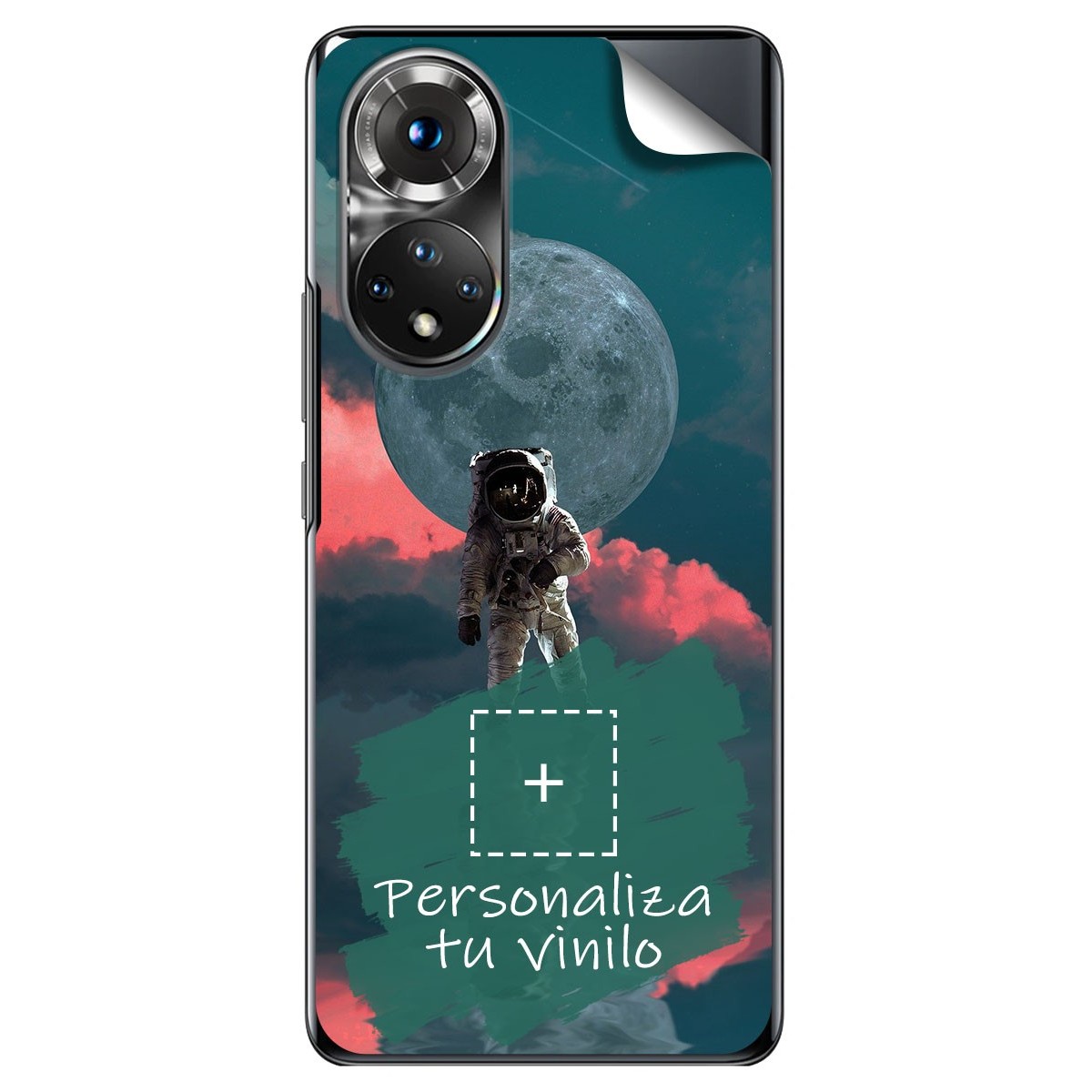 Pegatina Vinilo Autoadhesiva Personalizada más Funda para Huawei Nova 9 / Honor 50 5G