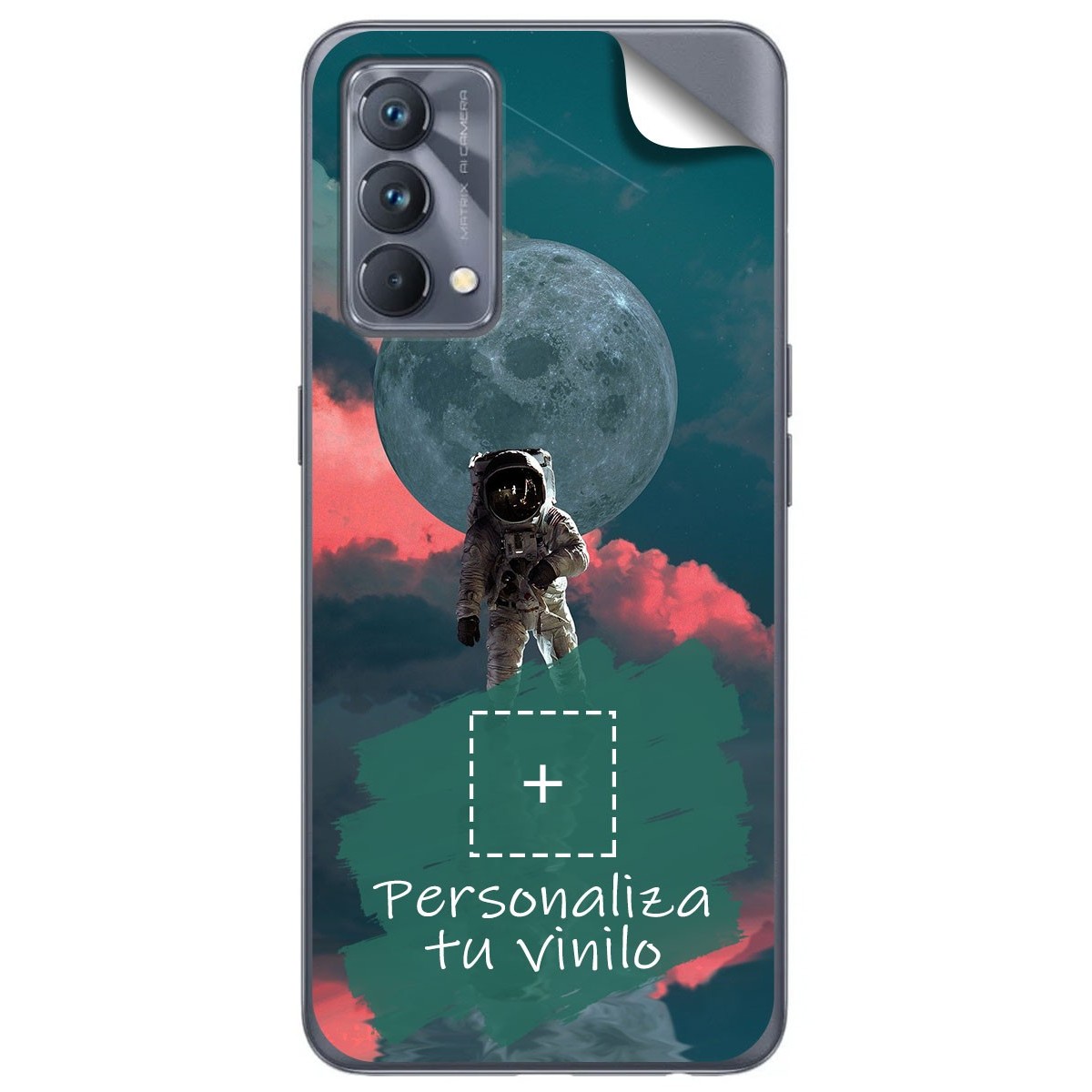 Pegatina Vinilo Autoadhesiva Personalizada más Funda para Realme GT Master Edition