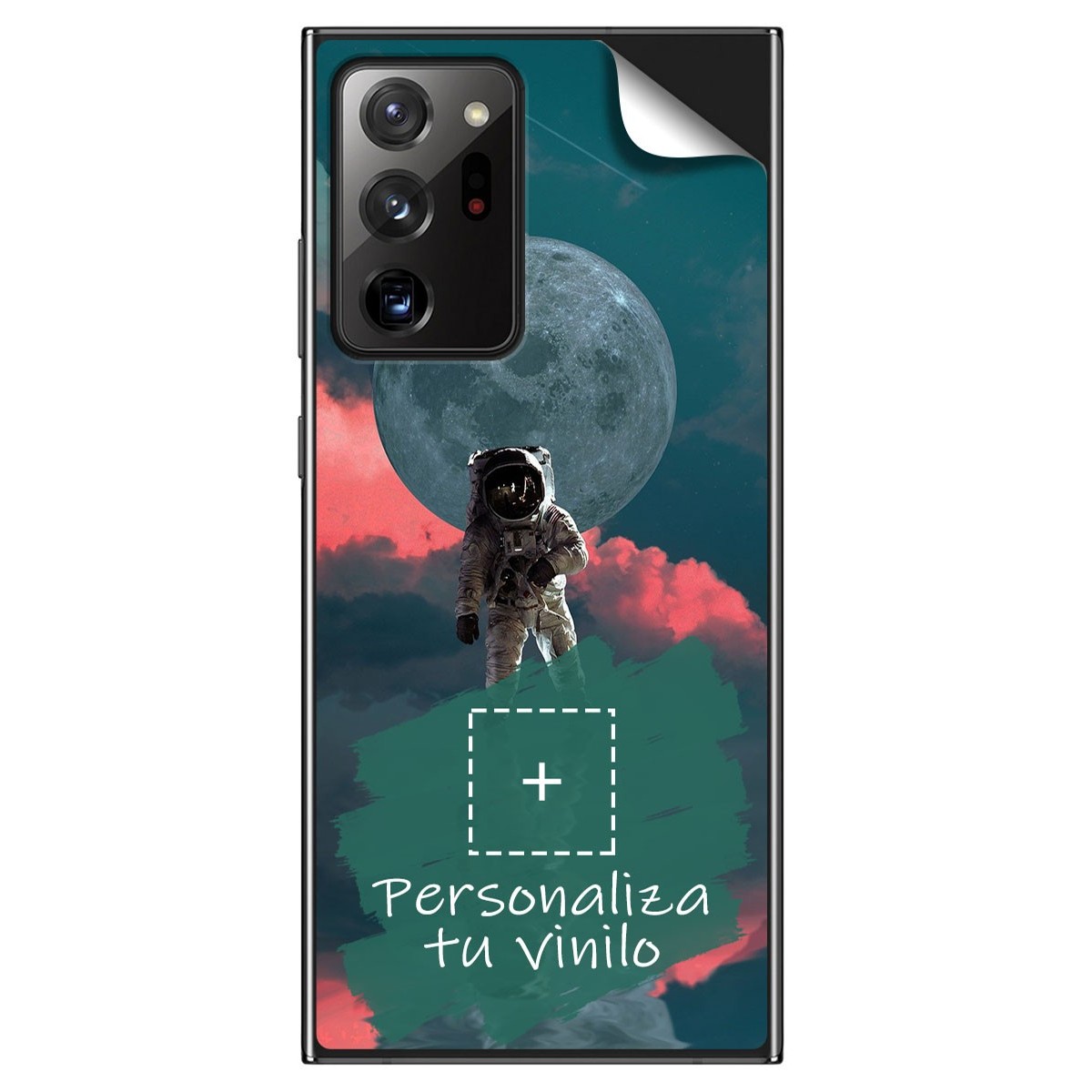 Pegatina Vinilo Autoadhesiva Personalizada más Funda para Samsung Galaxy Note 20 Ultra