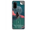 Pegatina Vinilo Autoadhesiva Personalizada más Funda para Samsung Galaxy S20