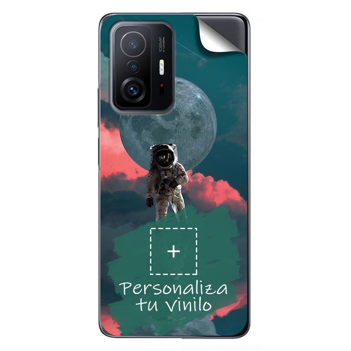 Pegatina Vinilo Autoadhesiva Personalizada más Funda para Xiaomi 11T 5G / 11T Pro 5G